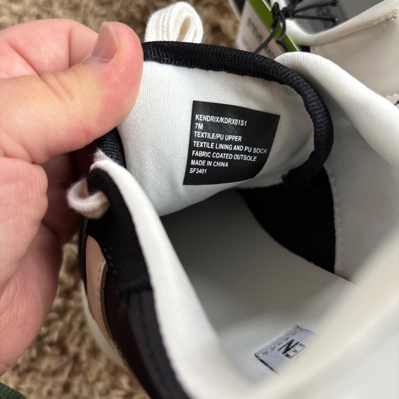 Steve Madden Black and White Sneakers - Picture 6 of 11